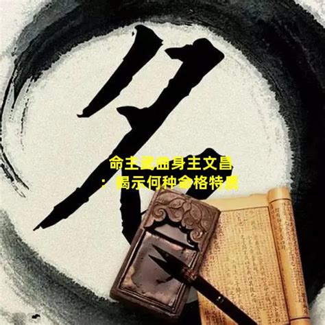 命主文曲身主文昌|命主文曲解析